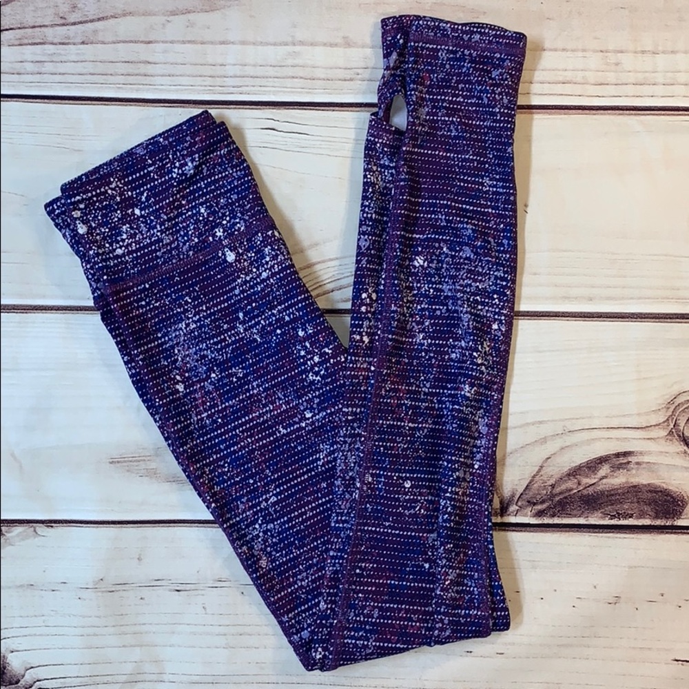 Champion purple spotted leggings